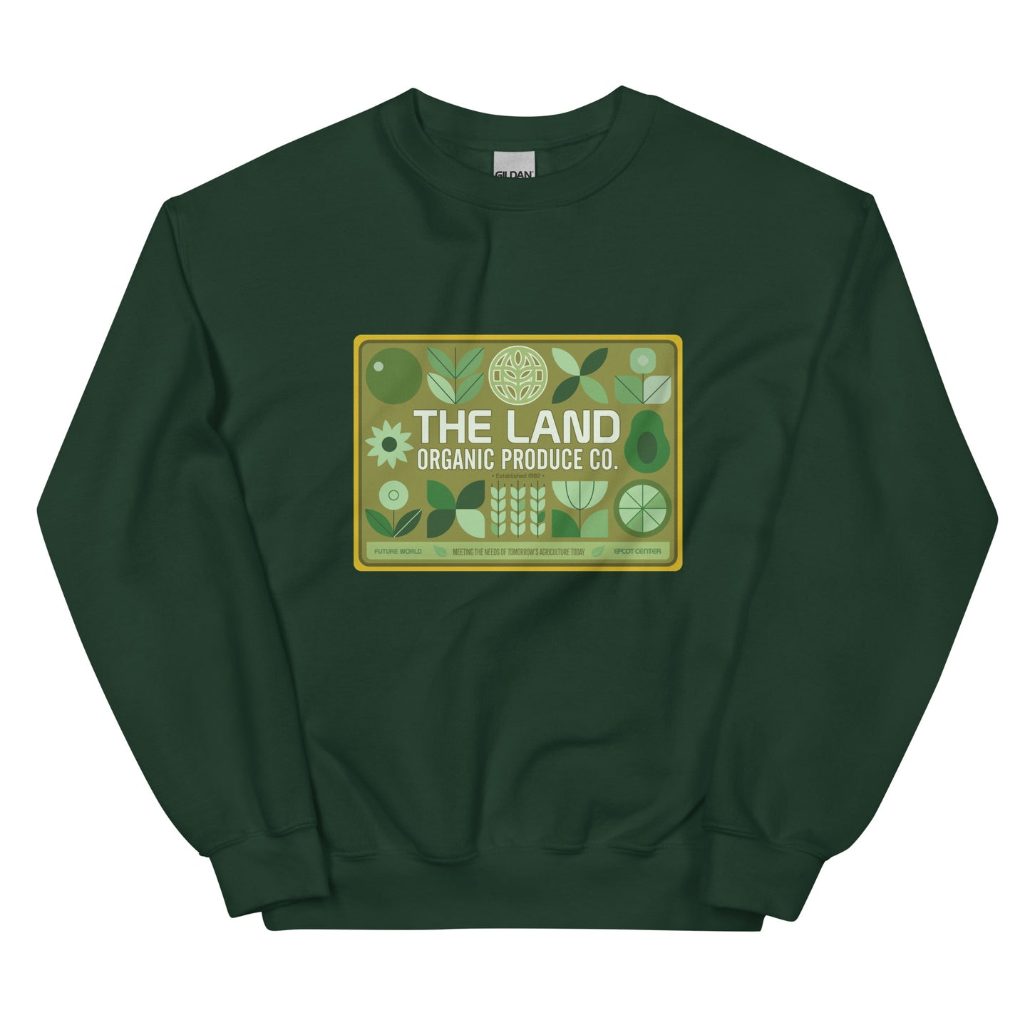 THE LAND organic produce Sweatshirt