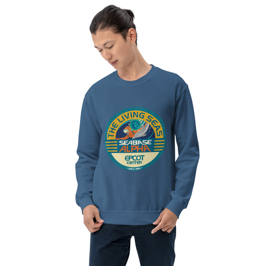 THE LIVING SEAS seabase alpha Sweatshirt