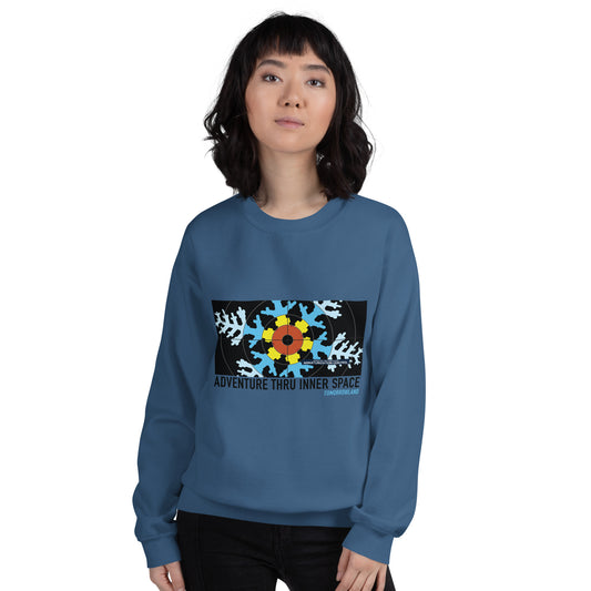 ADVENTURE THRU INNER SPACE miniaturization Sweatshirt