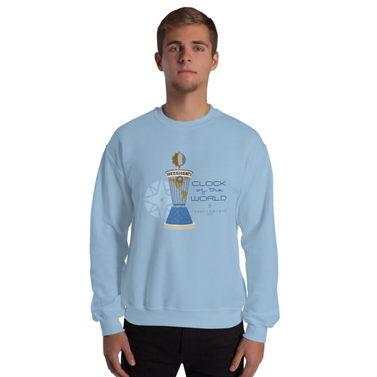 CLOCK OF THE WORLD tower Sweatshirt