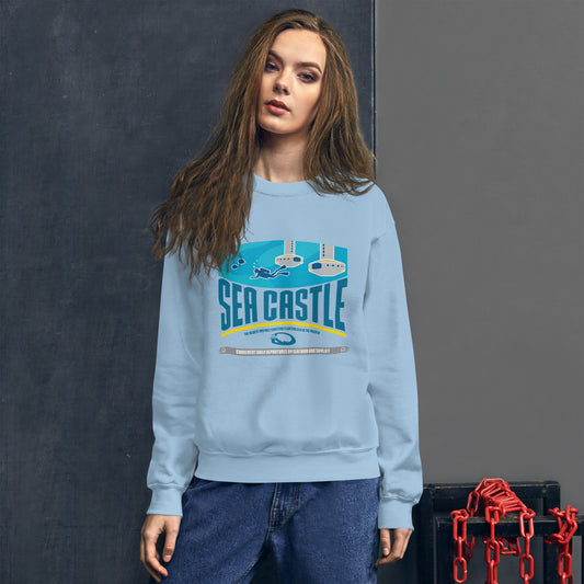 HORIZONS sea castle Sweatshirt