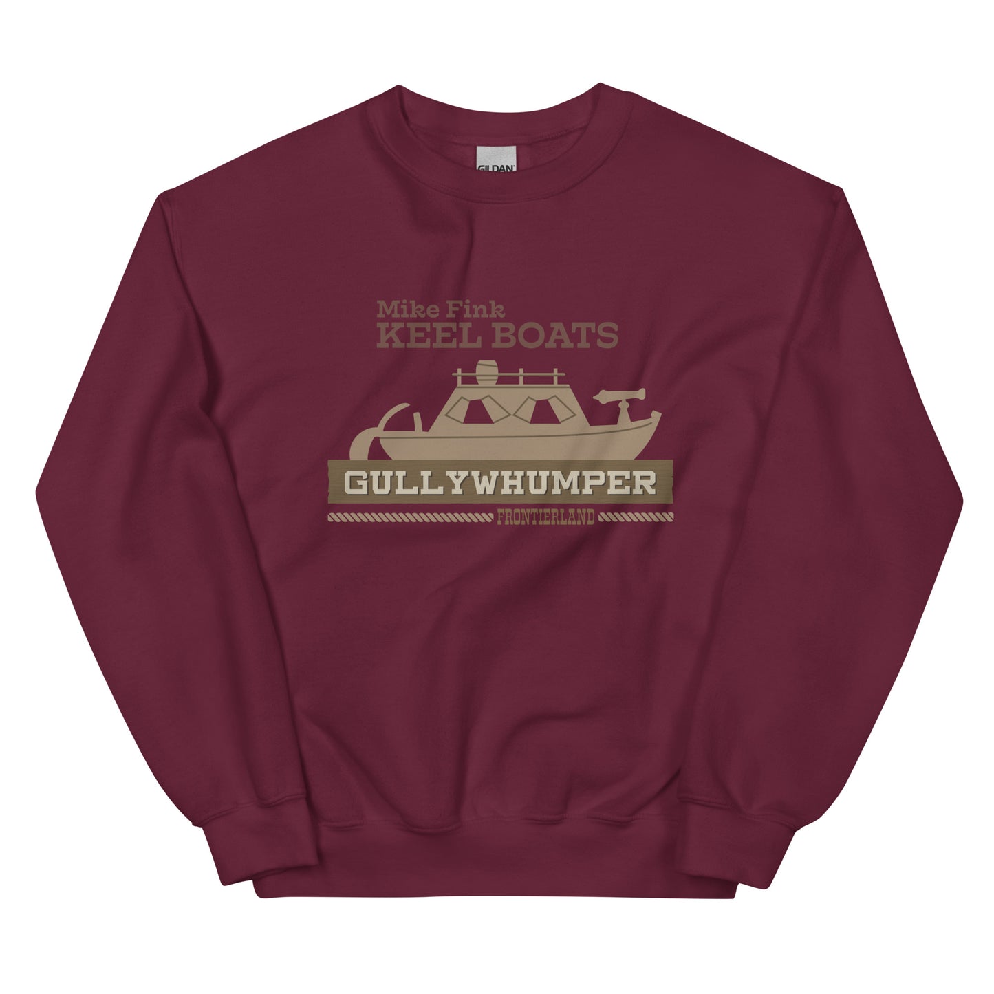 MIKE FINK KEEL BOATS gullywhumper Sweatshirt
