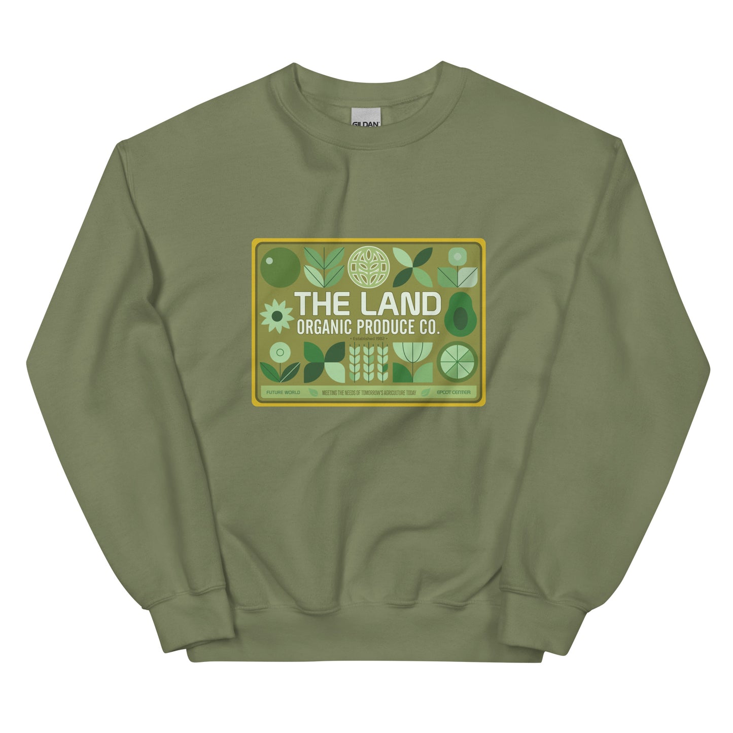 THE LAND organic produce Sweatshirt