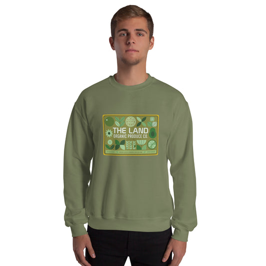 THE LAND organic produce Sweatshirt