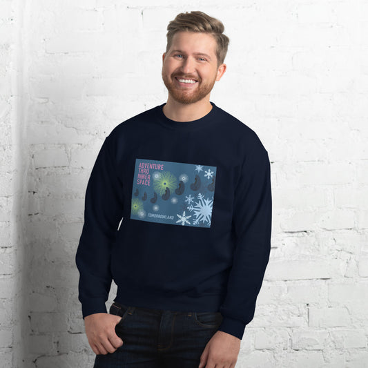 ADVENTURE THRU INNER SPACE poster Sweatshirt