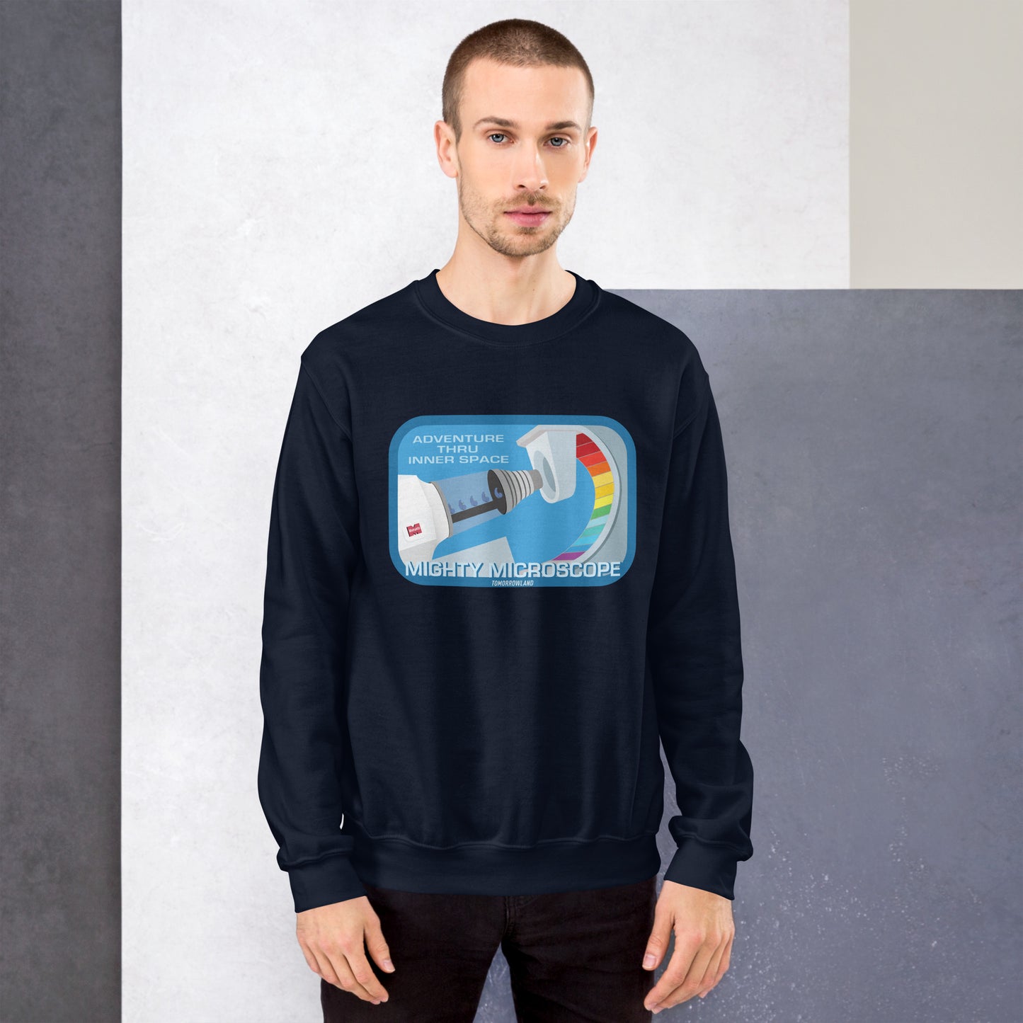 ADVENTURE THRU INNER SPACE mighty microscope Sweatshirt