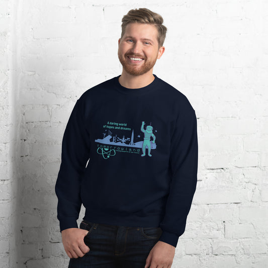 TOMORROWLAND 1955 astronaut Sweatshirt