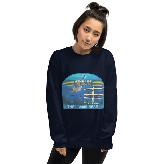 THE LIVING SEAS explore Sweatshirt
