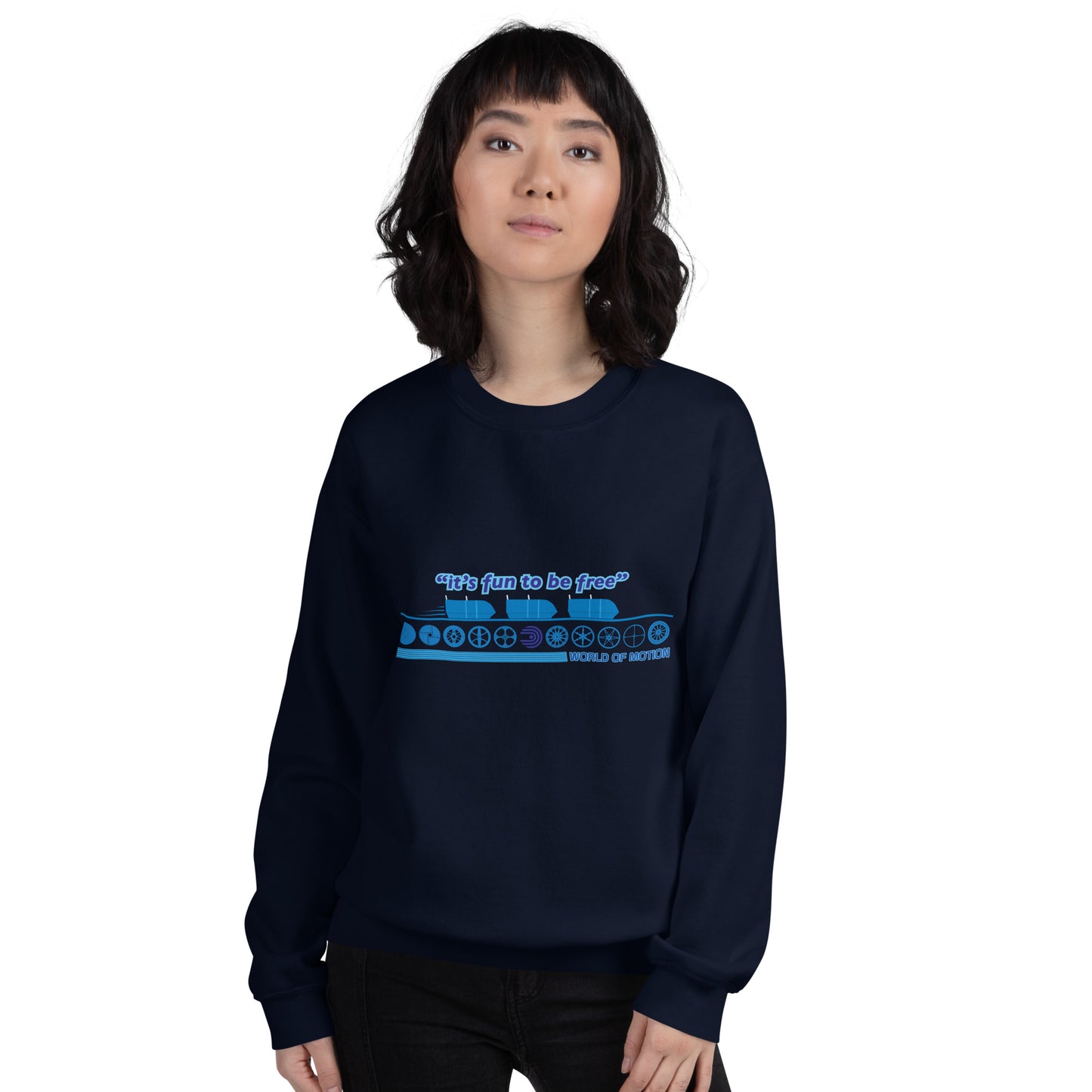 WORLD OF MOTION icons Sweatshirt