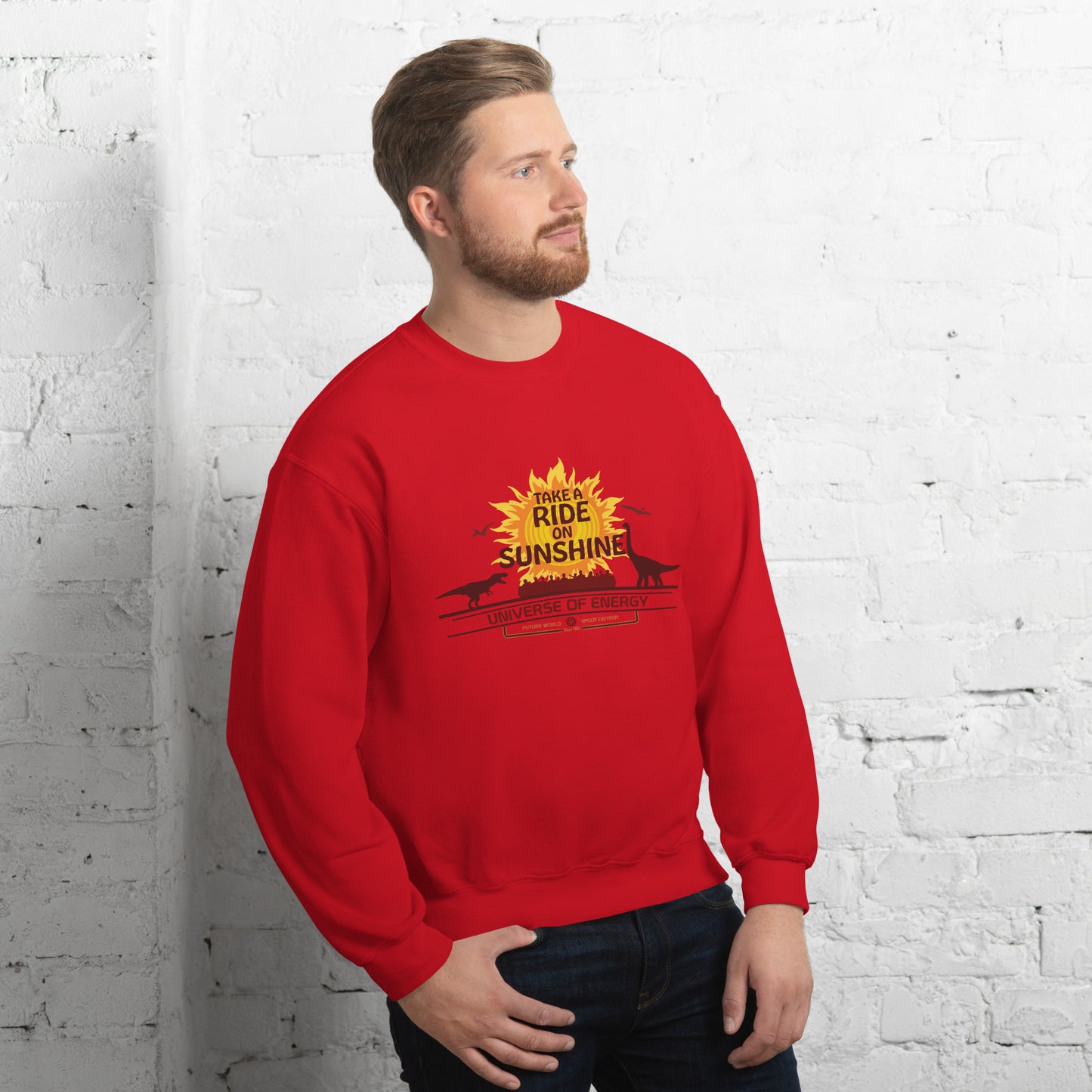 UNIVERSE OF ENERGY ride on sunshine Sweatshirt