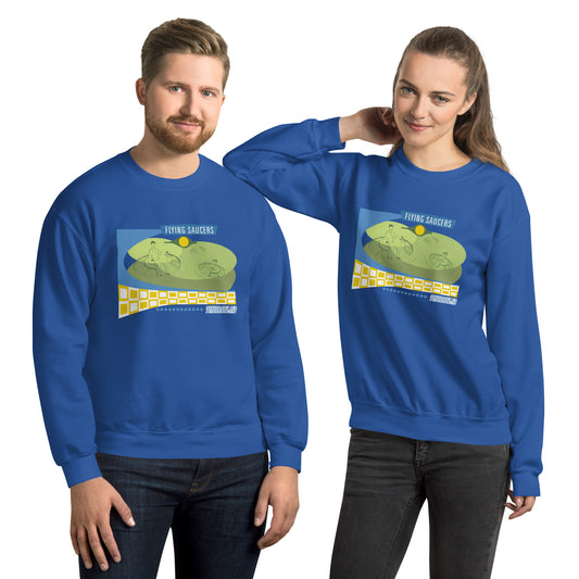 FLYING SAUCERS scene Sweatshirt