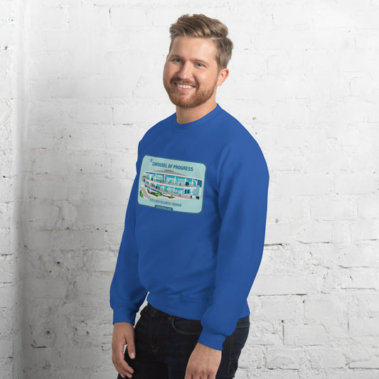 CAROUSEL OF PROGRESS building Sweatshirt