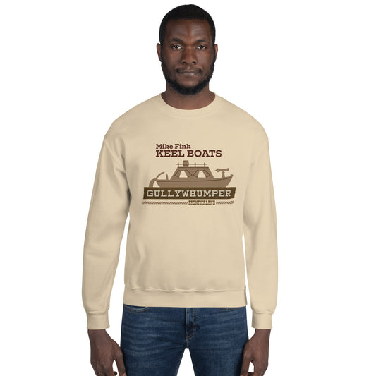 MIKE FINK KEEL BOATS gullywhumper Sweatshirt