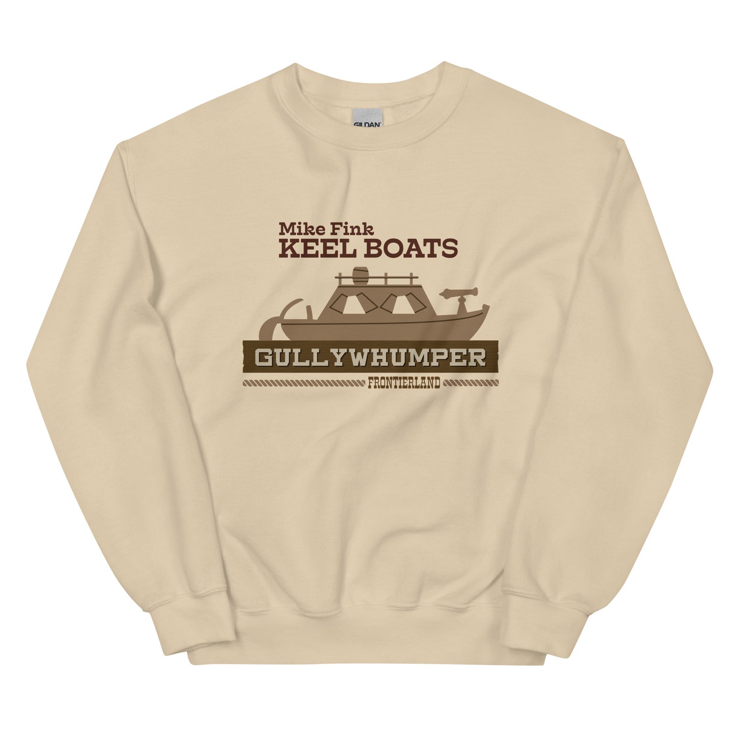 MIKE FINK KEEL BOATS gullywhumper Sweatshirt