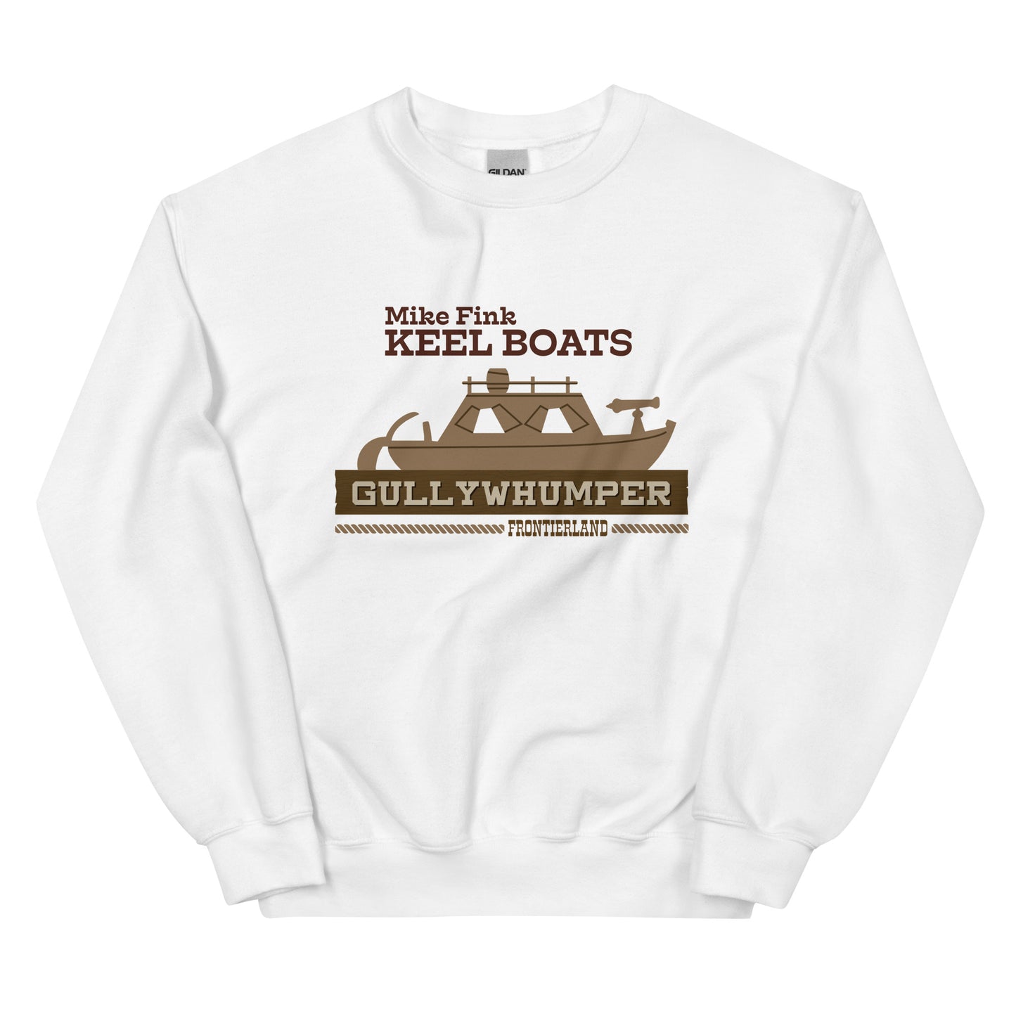 MIKE FINK KEEL BOATS gullywhumper Sweatshirt