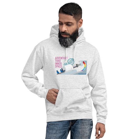 ADVENTURE THRU INNER SPACE microscope Hoodie