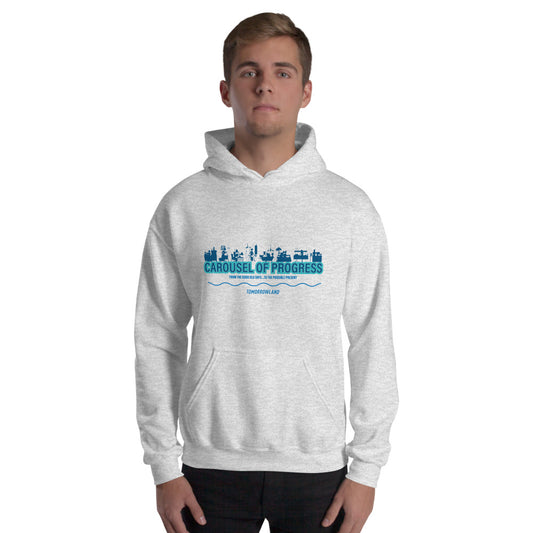 CAROUSEL OF PROGRESS silhouettes Hoodie