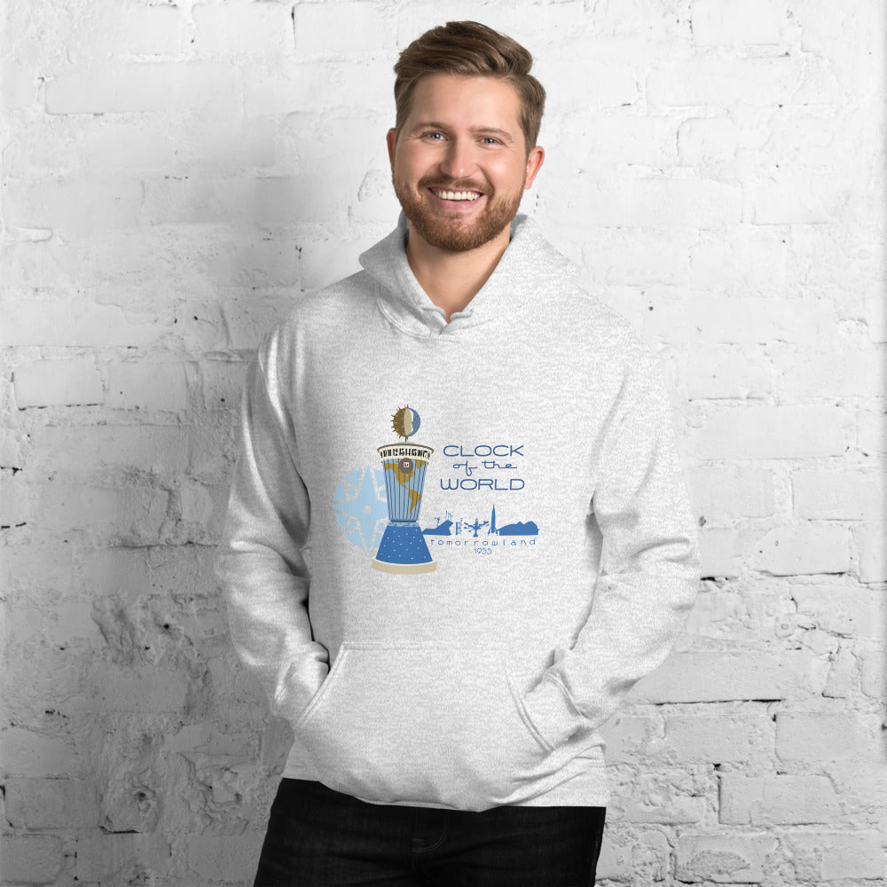 CLOCK OF THE WORLD tower tomorrowland Hoodie
