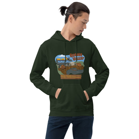 MINE TRAIN THROUGH NATURE'S WONDERLAND beaver valley Hoodie