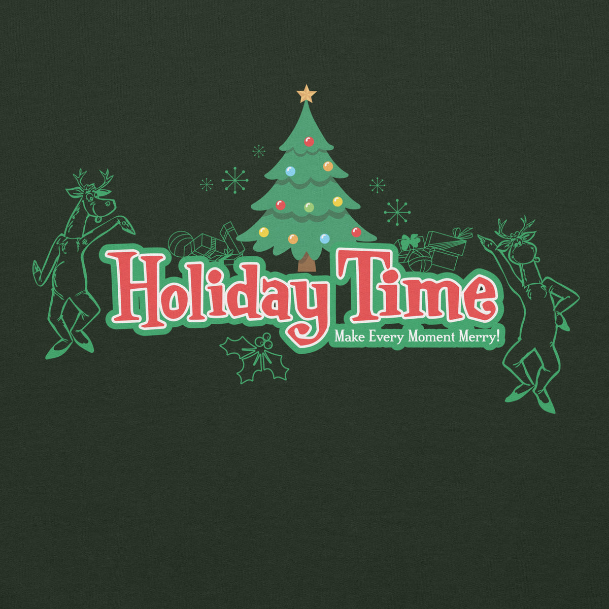 DL HOLIDAY TIME tree Hoodie