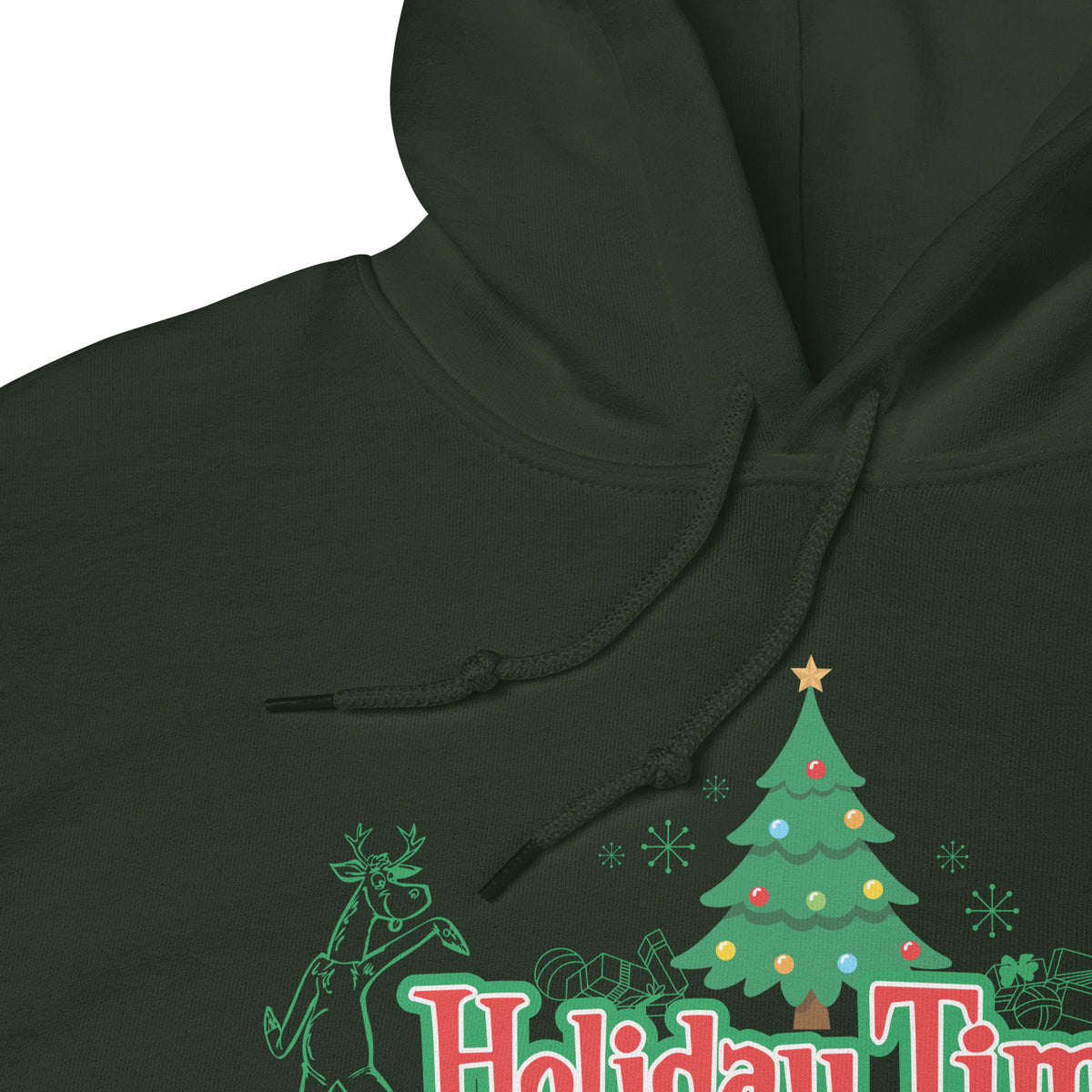 DL HOLIDAY TIME tree Hoodie