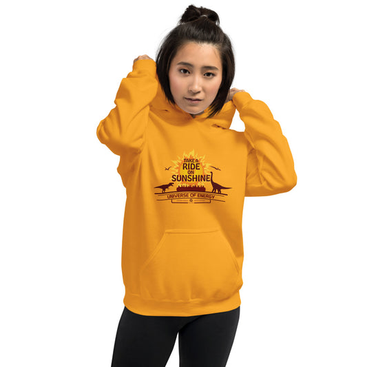 UNIVERSE OF ENERGY ride on sunshine Hoodie