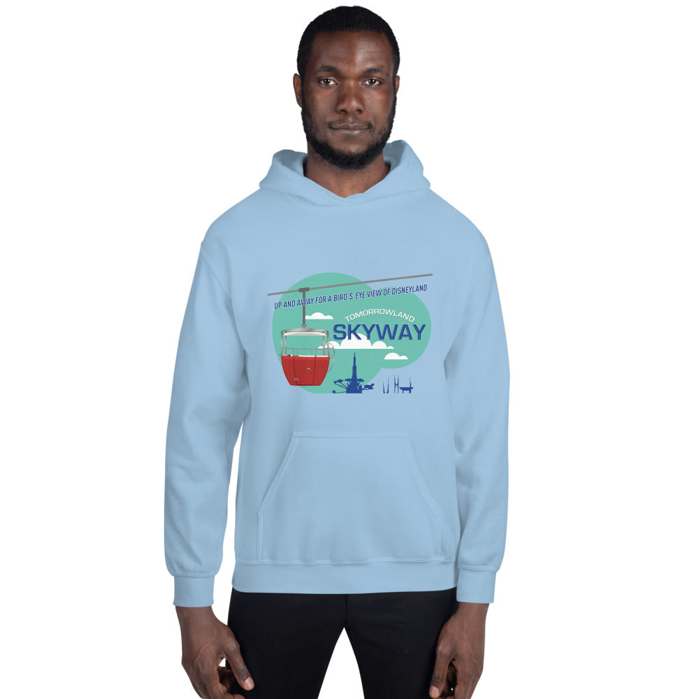 SKYWAY 1965 tomorrowland title Hoodie