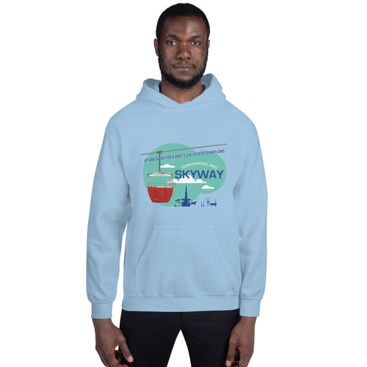 SKYWAY 1965 tomorrowland title Hoodie