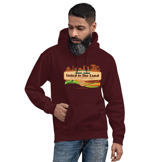 THE LAND listen to the land Hoodie