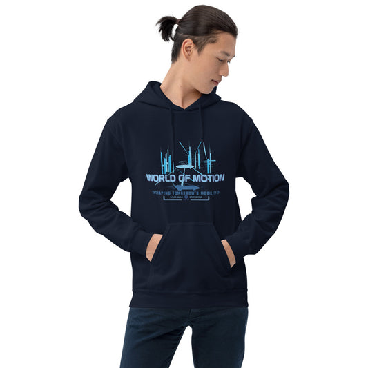 WORLD OF MOTION center core Hoodie
