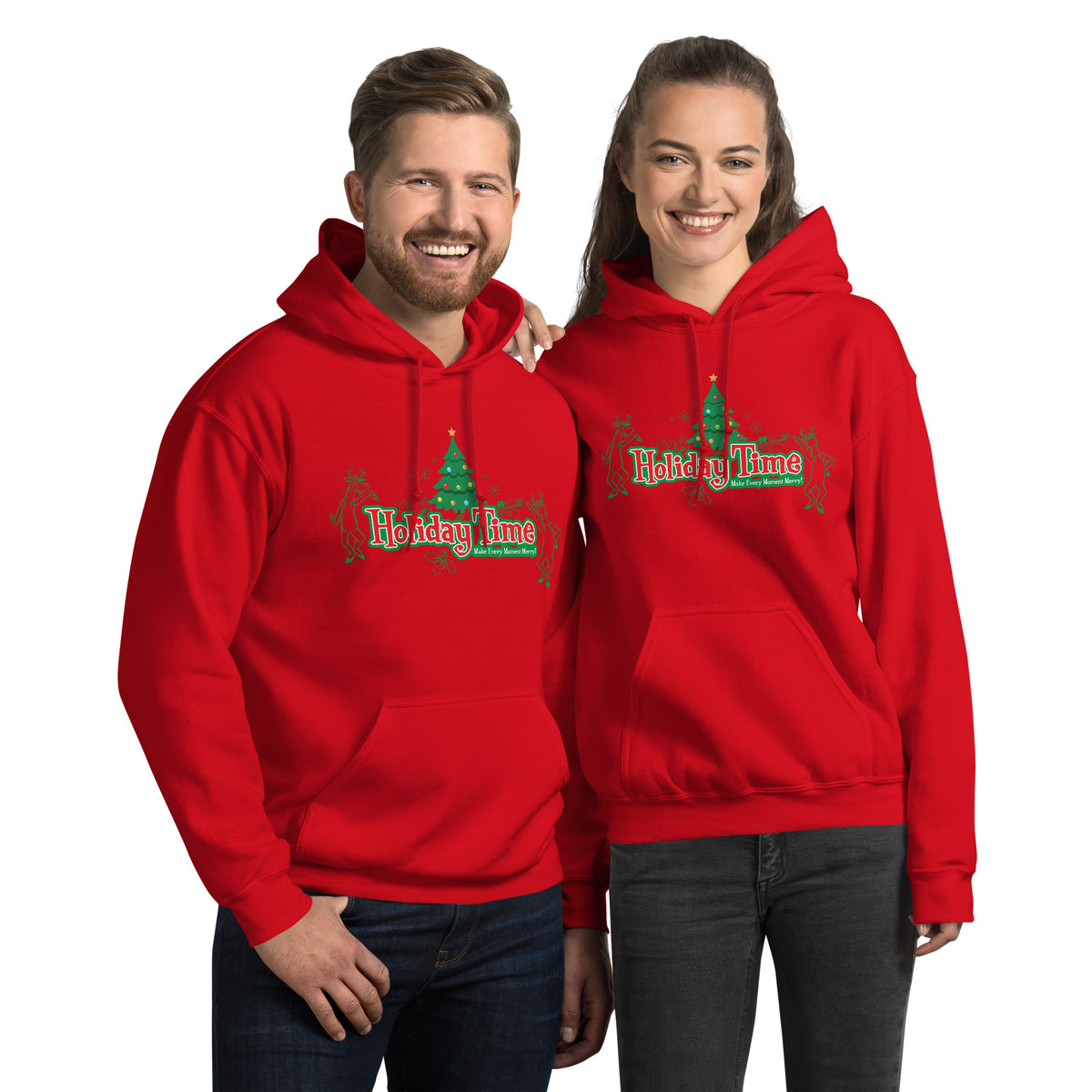 DL HOLIDAY TIME tree Hoodie