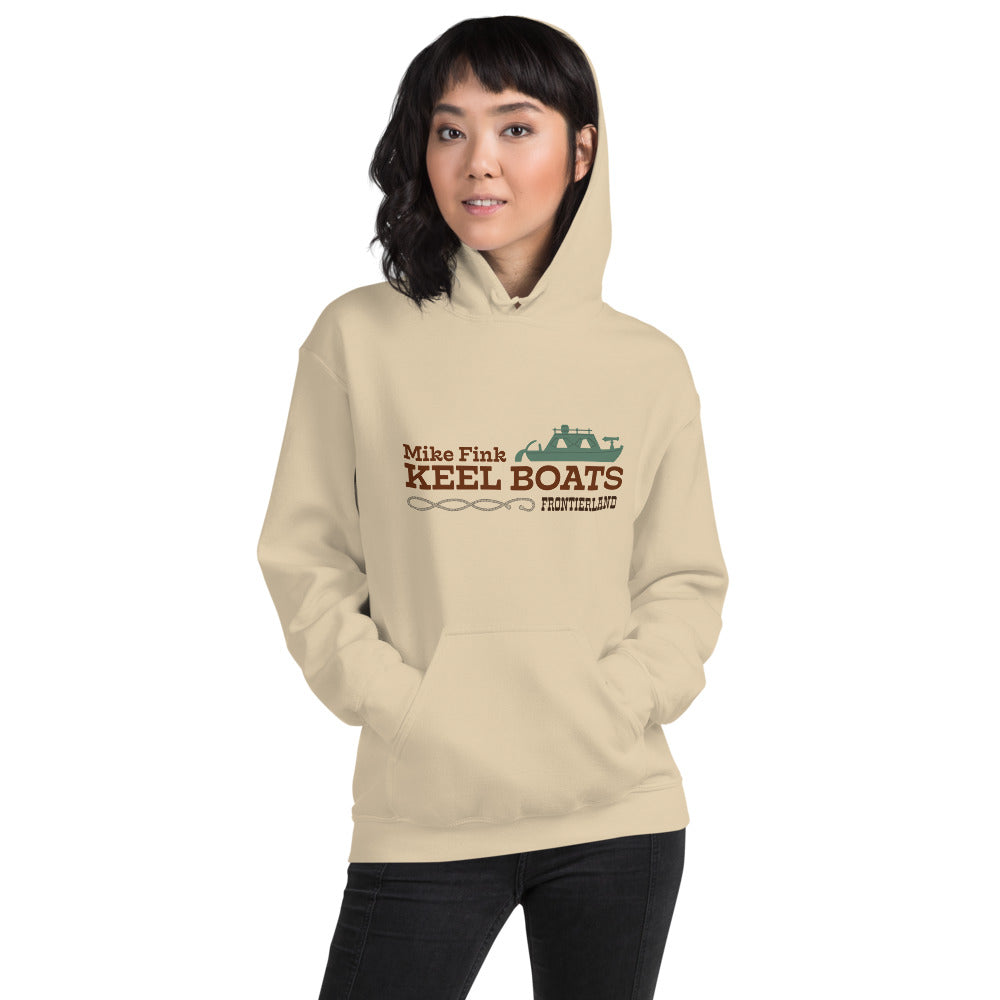 MIKE FINK KEEL BOATS title Hoodie