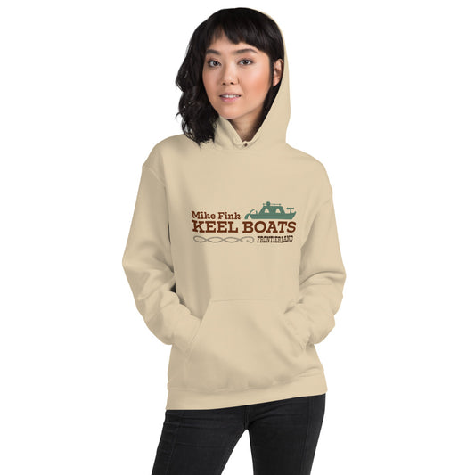 MIKE FINK KEEL BOATS title Hoodie