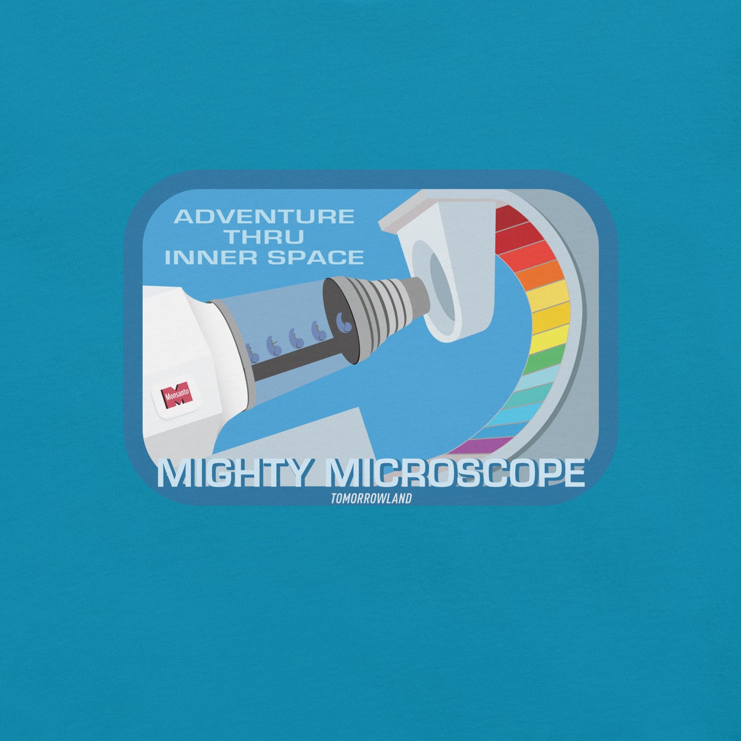 ADVENTURE THRU INNER SPACE mighty microscope T-Shirt