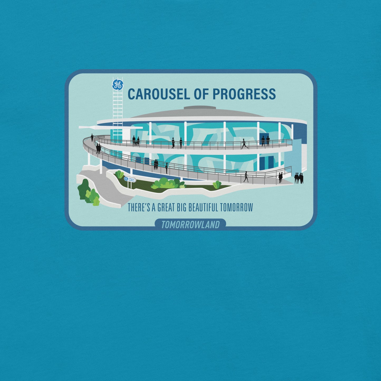 CAROUSEL OF PROGRESS building T-Shirt
