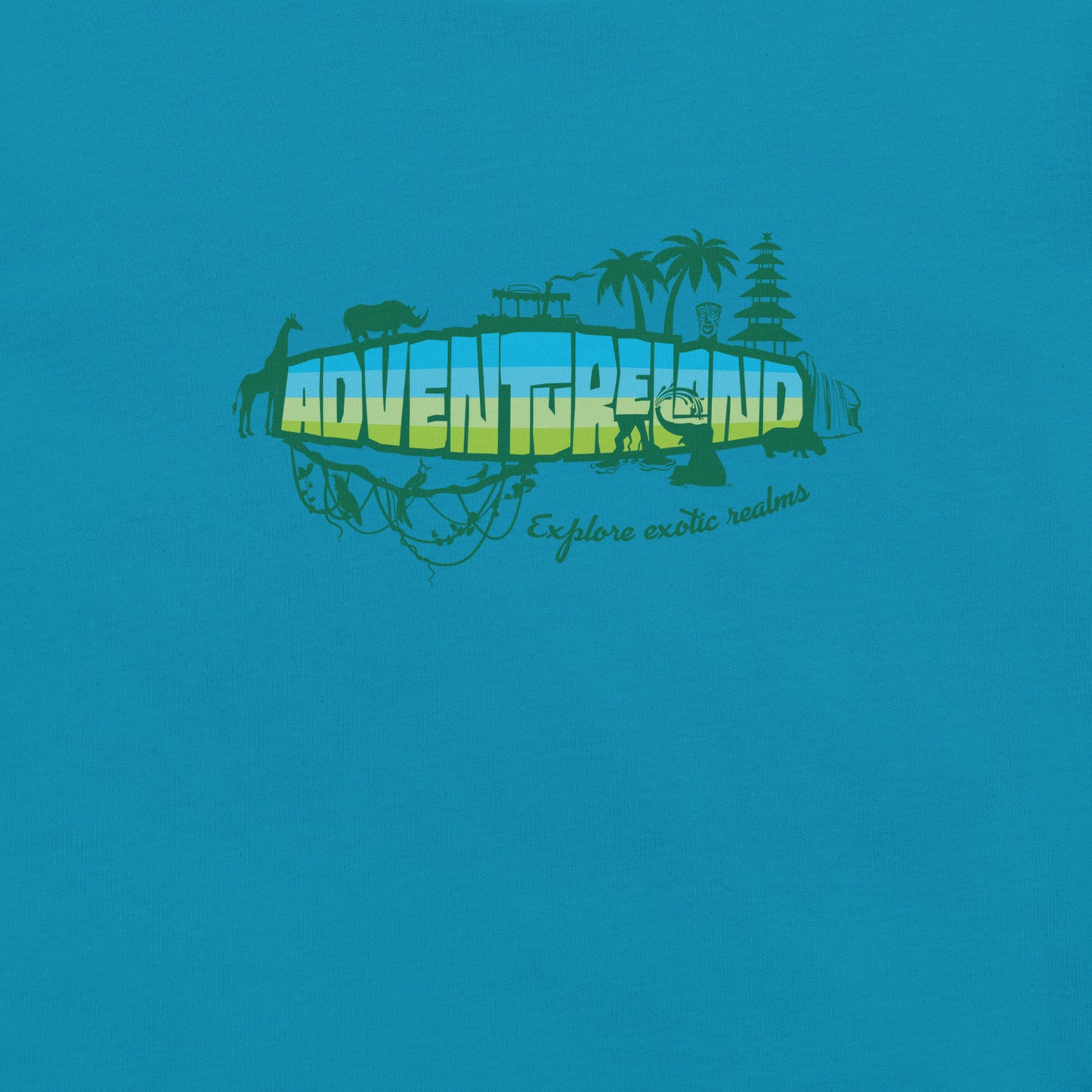 MK ADVENTURELAND jungle green T-Shirt
