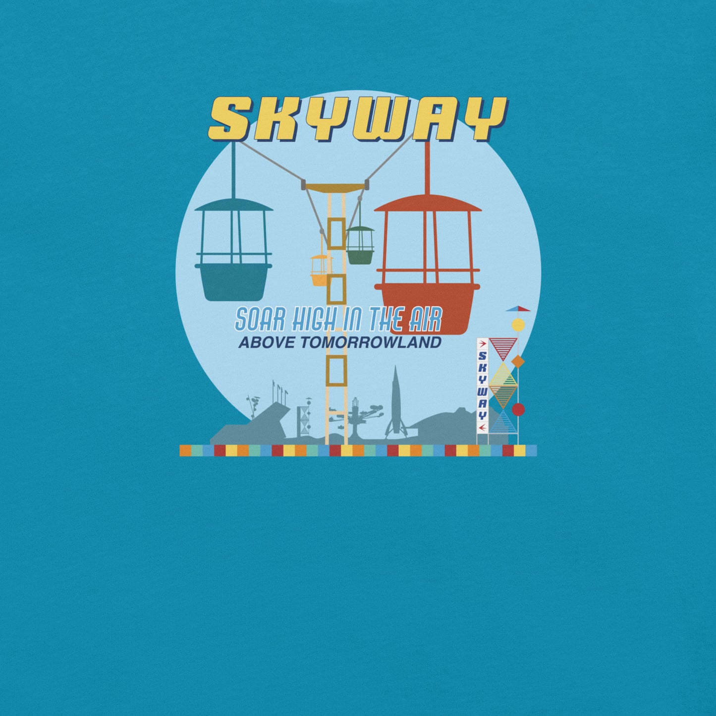 SKYWAY 1956 tower T-Shirt