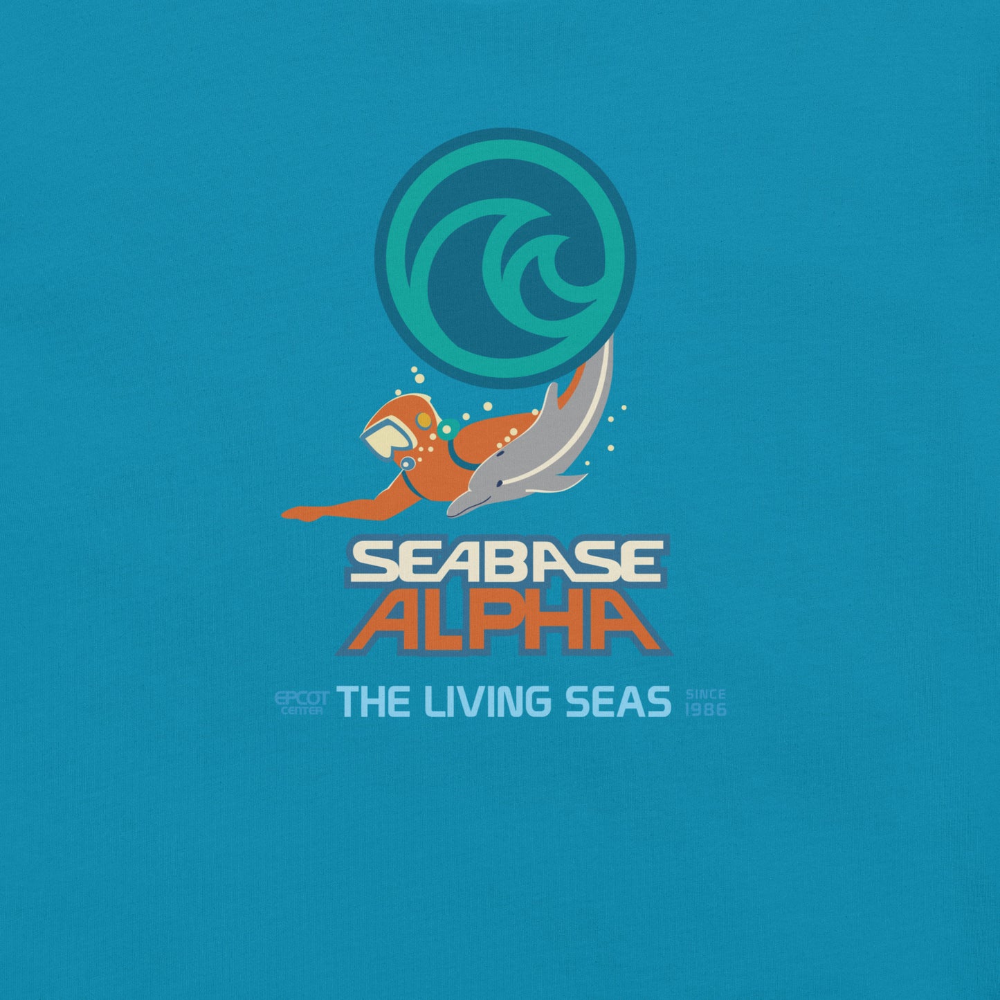 THE LIVING SEAS logo extract T_Shirt
