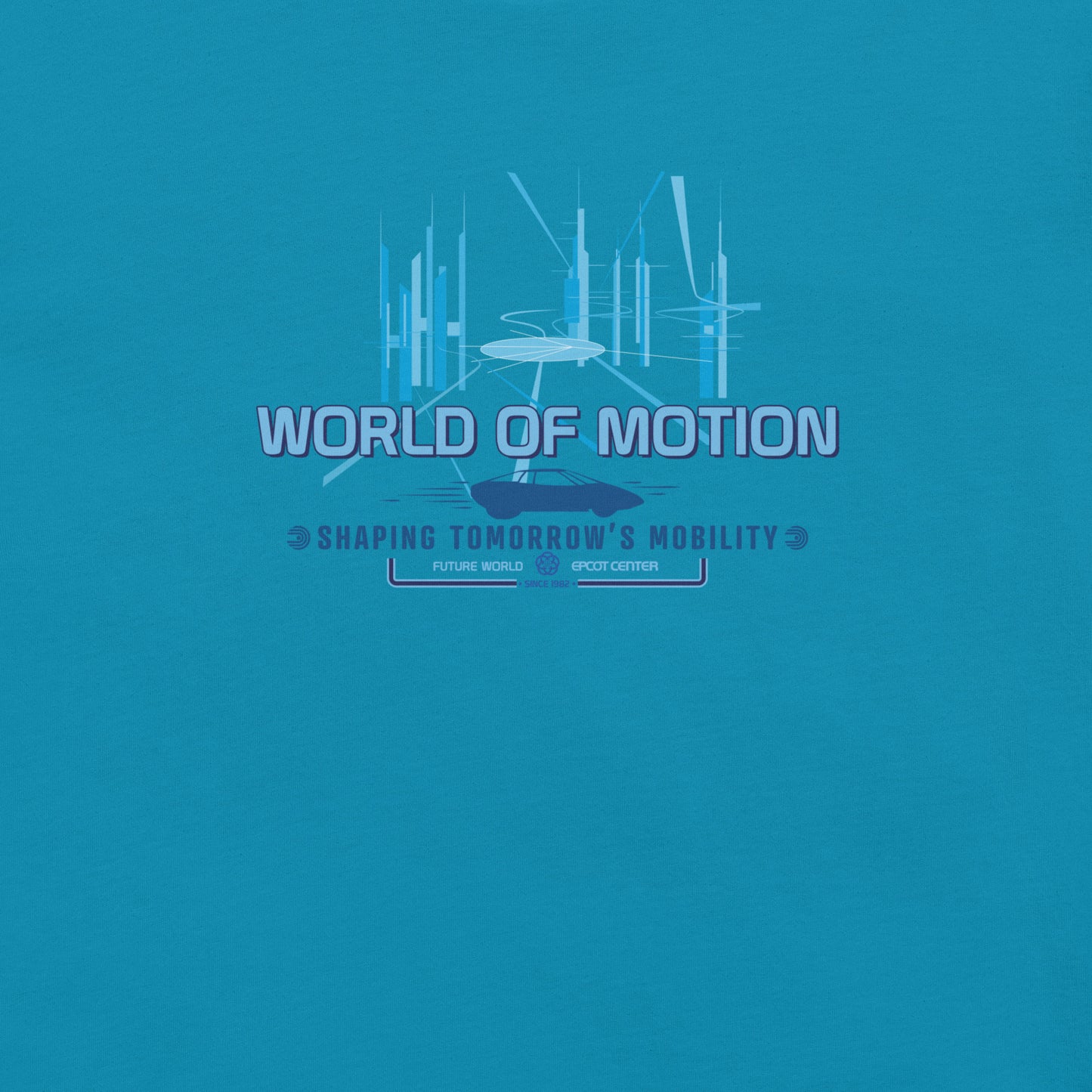 WORLD OF MOTION center core T-Shirt