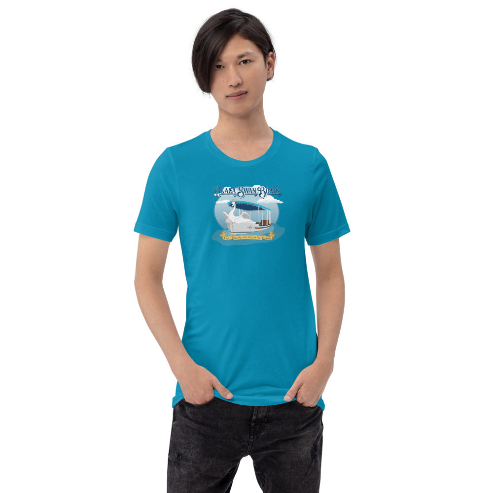 MK MAIN STREET plaza swan boats T-Shirt