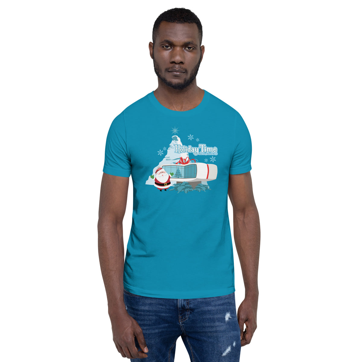 DL HOLIDAY TIME future house T-shirt
