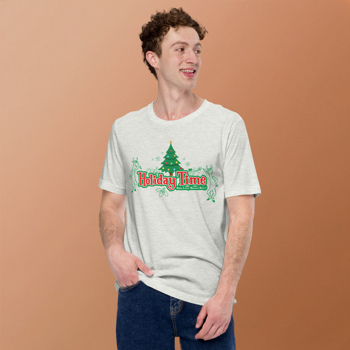 DL HOLIDAY TIME tree T-shirt
