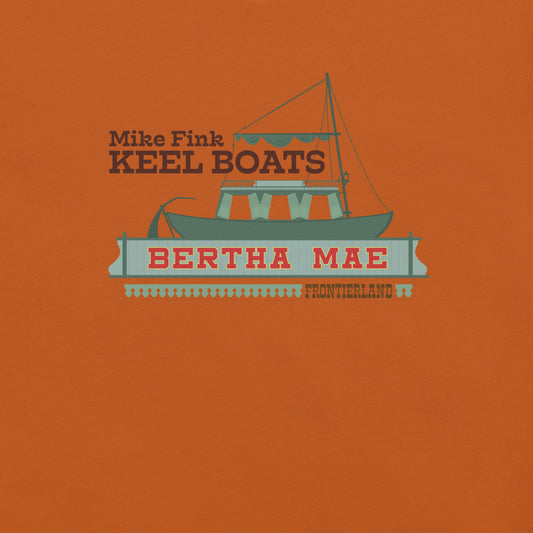 MIKE FINK KEEL BOATS bertha mae T-Shirt