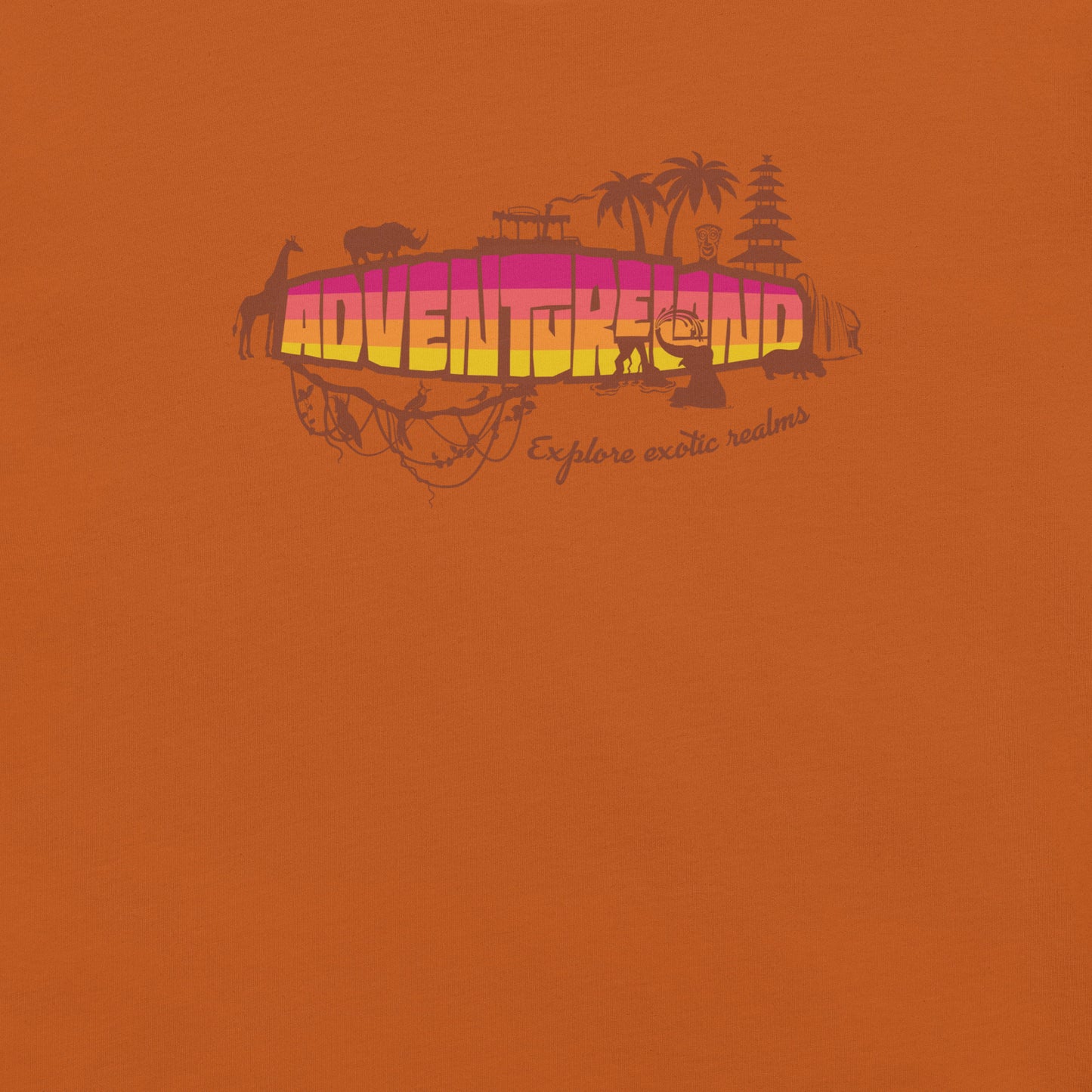 MK ADVENTURELAND jungle orange T-Shirt
