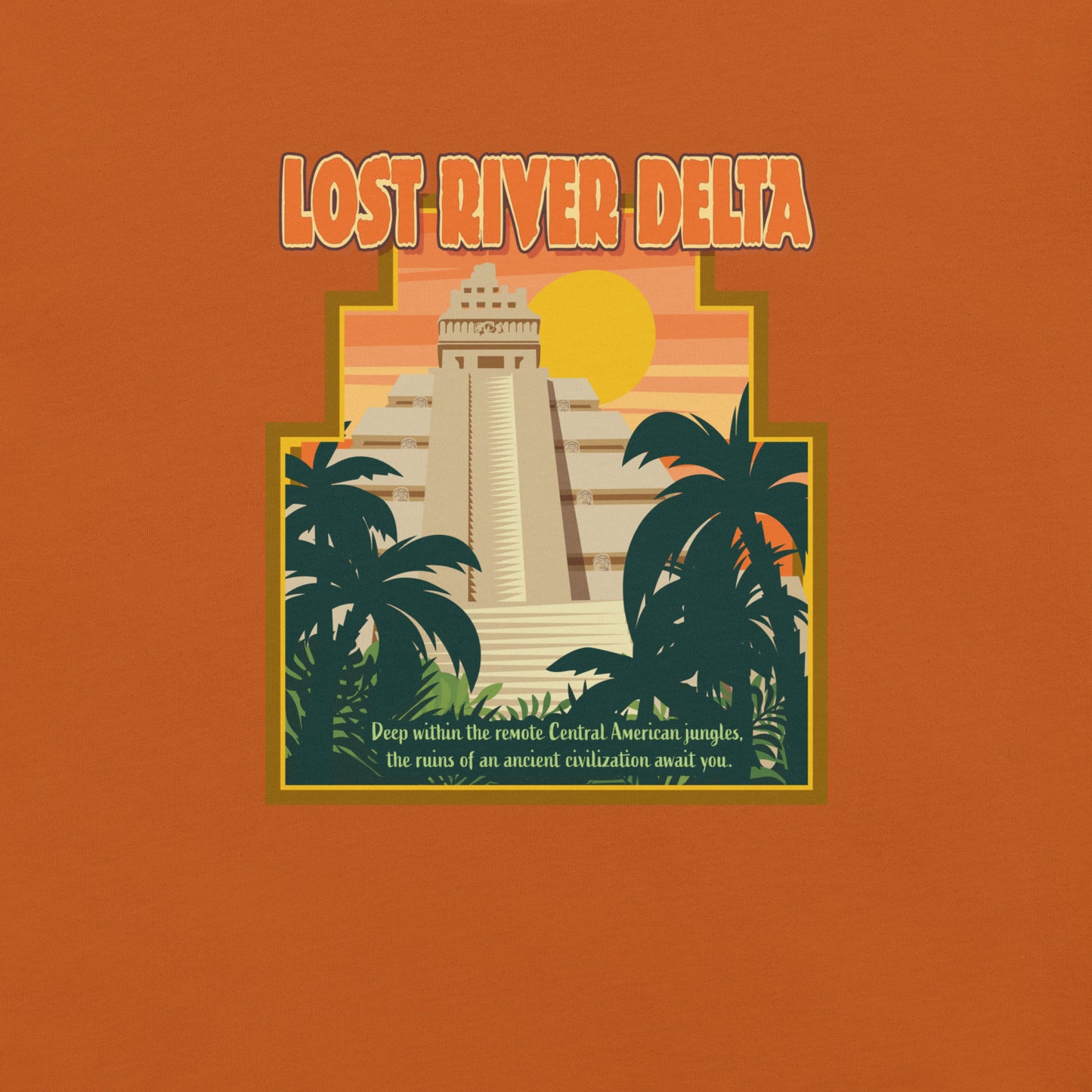 TDS LOST RIVER DELTA port title T-Shirt