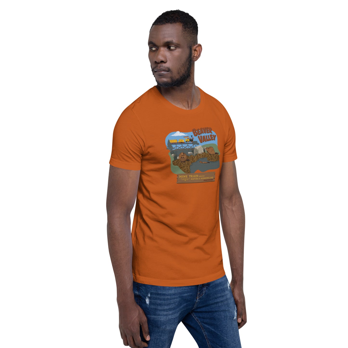 MINE TRAIN THROUGH NATURE'S WONDERLAND beaver valley T-Shirt