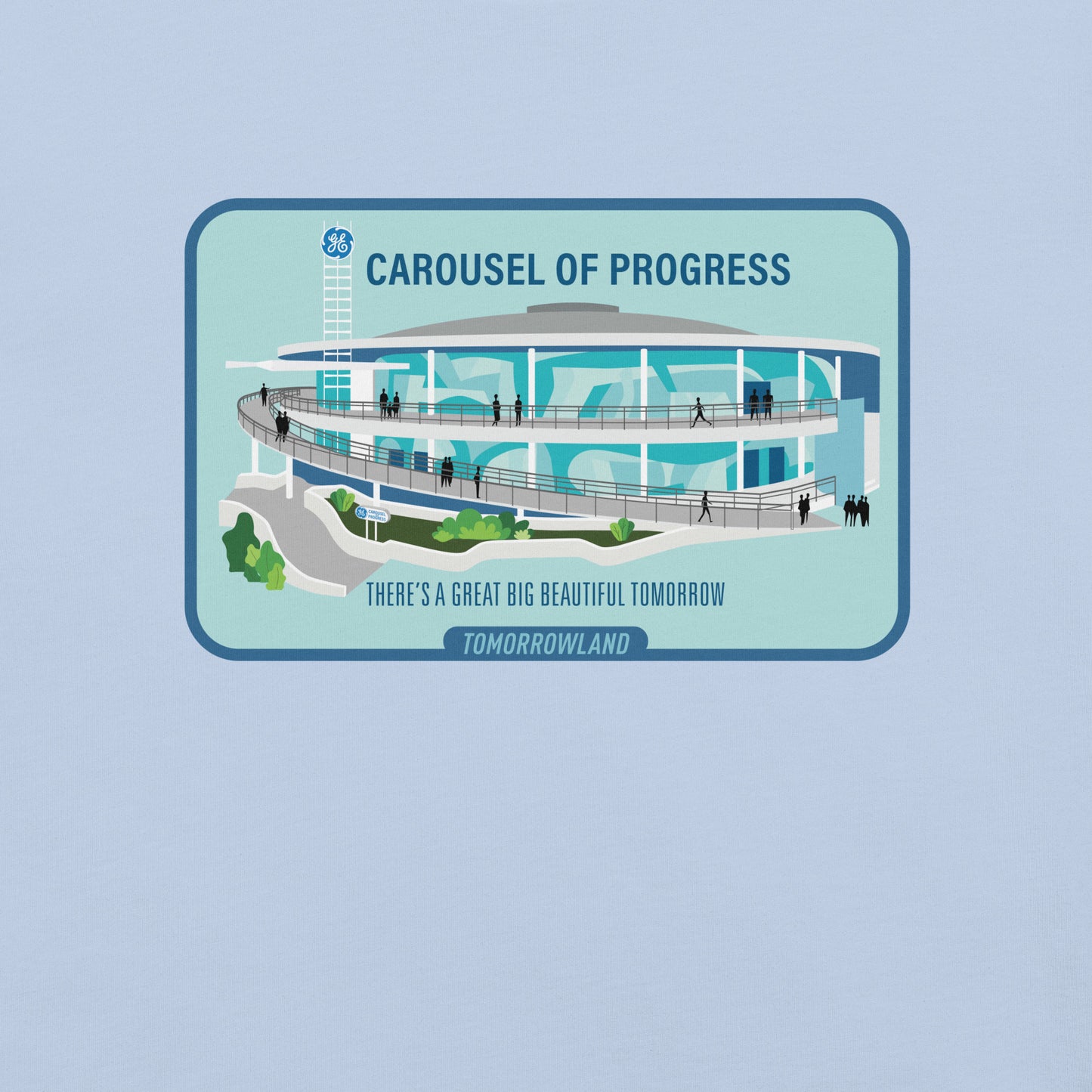 CAROUSEL OF PROGRESS building T-Shirt
