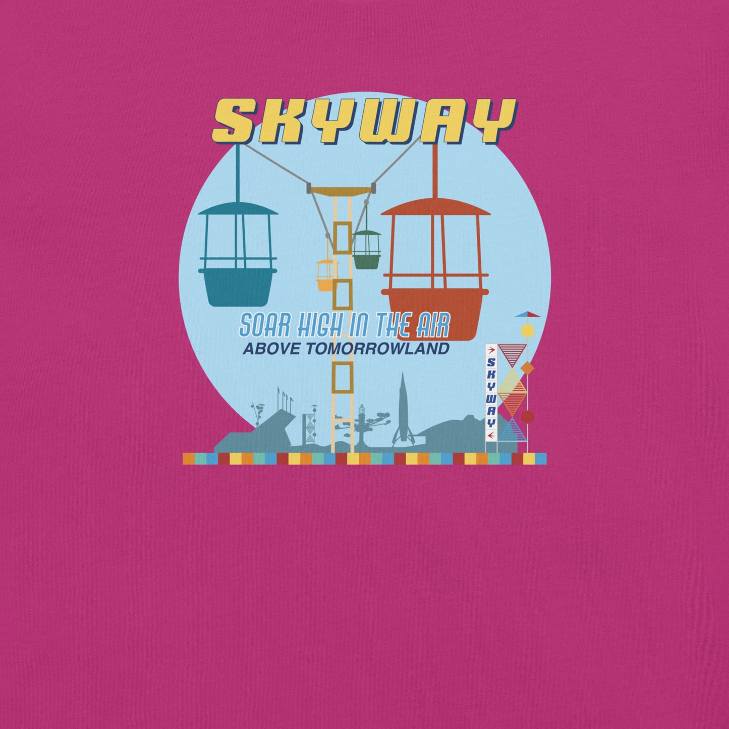 SKYWAY 1956 tower T-Shirt
