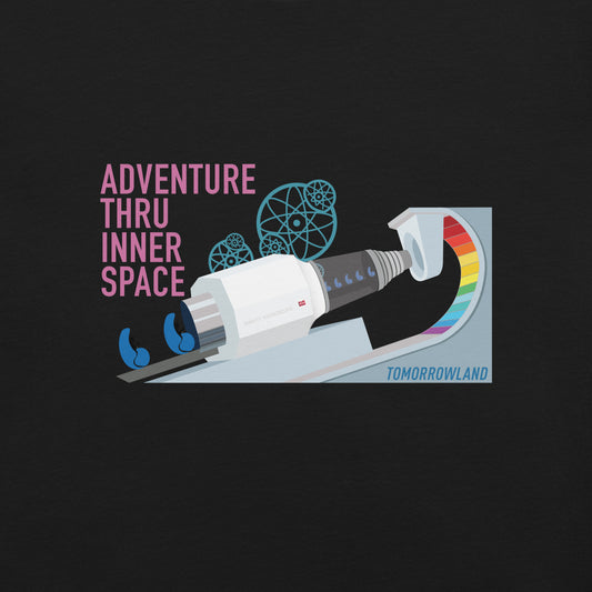 ADVENTURE THRU INNER SPACE microscope T-Shirt