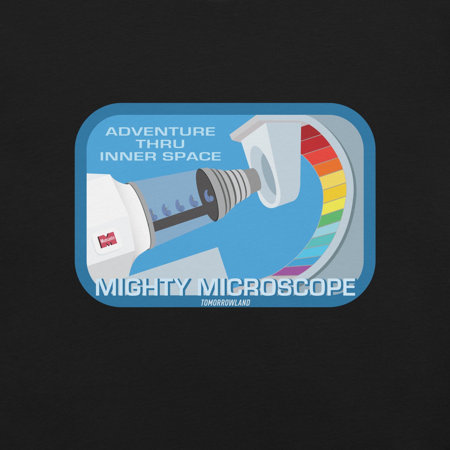 ADVENTURE THRU INNER SPACE mighty microscope T-Shirt